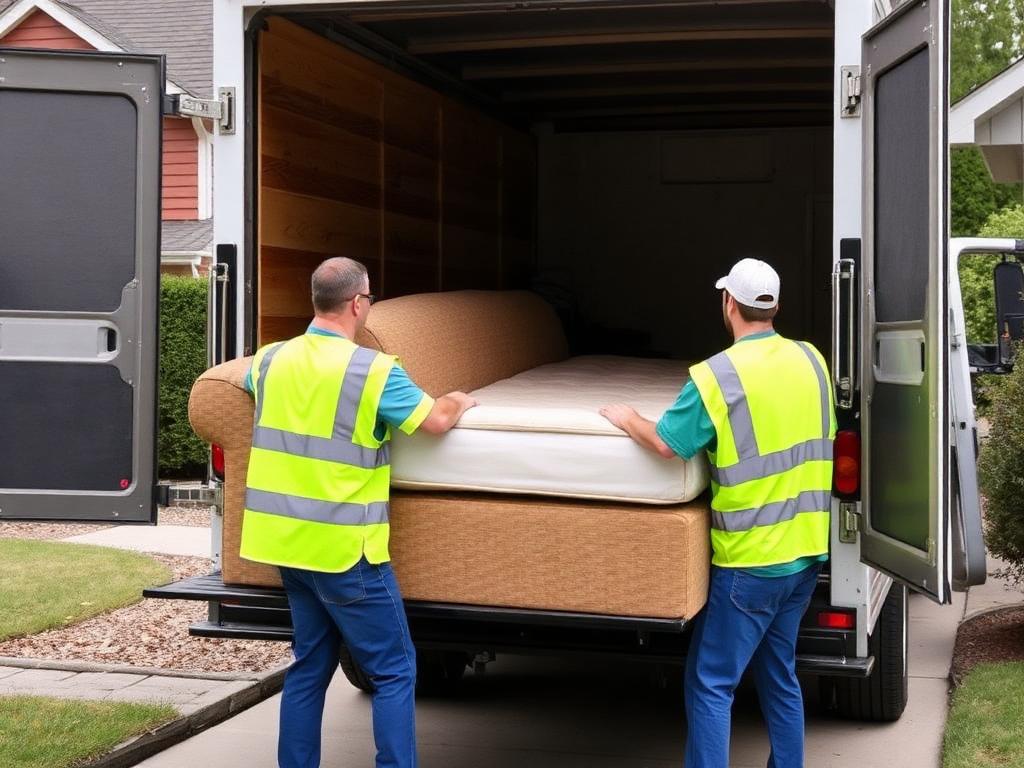 Furniture removal pickup